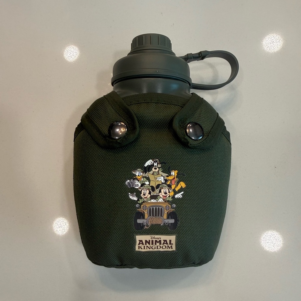 Authentic Disney Animal Kingdom Canteen Water Bottle
